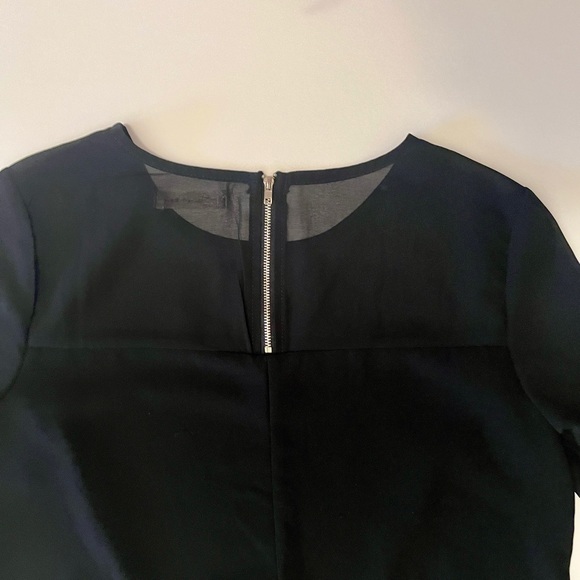 Taylor Swift Style Sheer Inset Top. Size Small - Picture 5 of 6